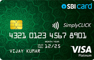 SBI SimplyCLICK Credit Card