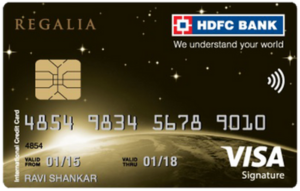 HDFC Bank Doctors Regalia Credit Card
