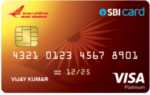Air India SBI Platinum Credit Card