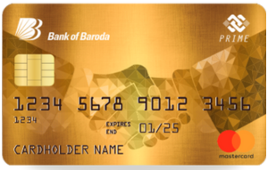 Bank of Baroda Prime Credit Card