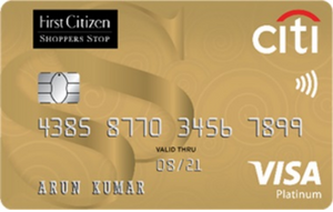 CitiBank First Citizen Credit Card