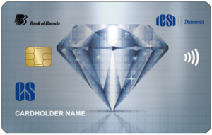 ICSI Bank of Baroda Diamond Credit Card