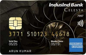 IndusInd Bank Celesta Credit Card