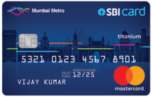 Mumbai Metro SBI Credit Card