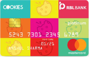 RBL Bank Cookies Credit Card