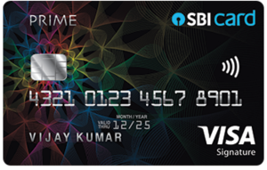 SBI Prime Credit Card
