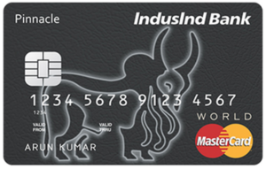 IndusInd Bank Pinnacle World Credit Card